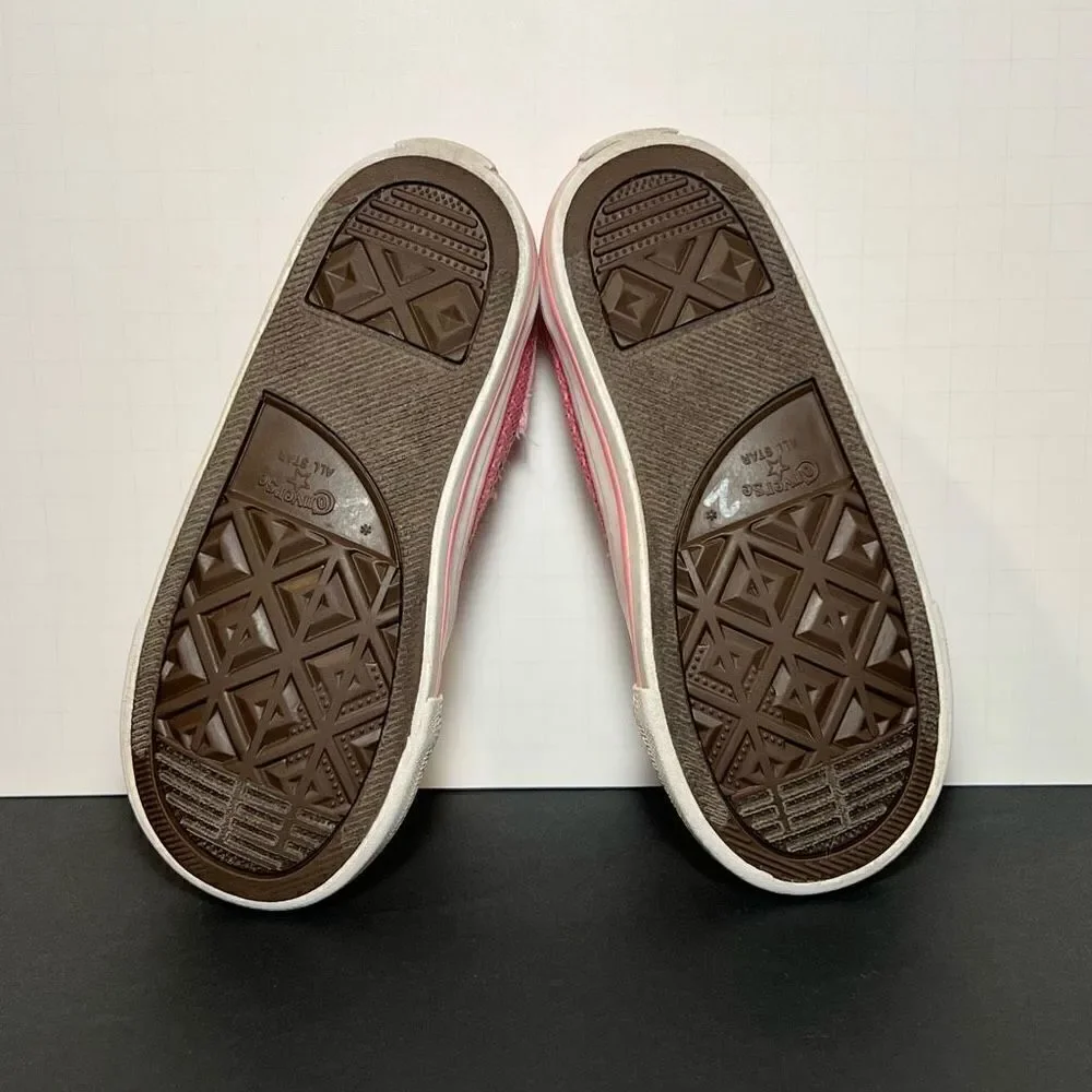 Toddler Girls CONVERSE Chuck Taylor All Star Double Tongue Ox Sneakers / Size 10
